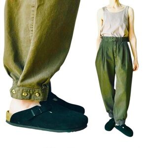 Rare Vintage PATAGONIA 90s Canvas Trail Pants Adjustable Button Cuffs XL